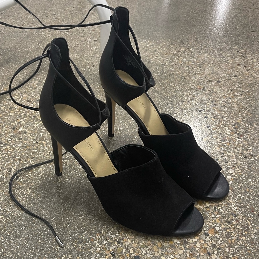 Marc Fisher | Open Toe | Lace Up Heels